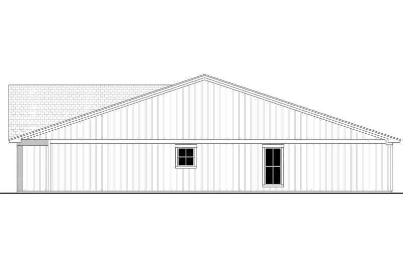 House Blueprint - Exterior - Front Elevation 8 for Farmhouse House Plan #430-435 - 8 bed, 6 bath