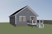 Cottage Style House Plan - 2 Beds 1 Baths 912 Sq/Ft Plan #79-111 