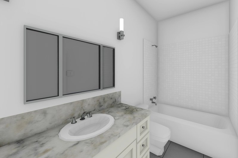 Home Plan - Interior - Bathroom for Country House Plan #126-130 - 3 bed, 2 bath