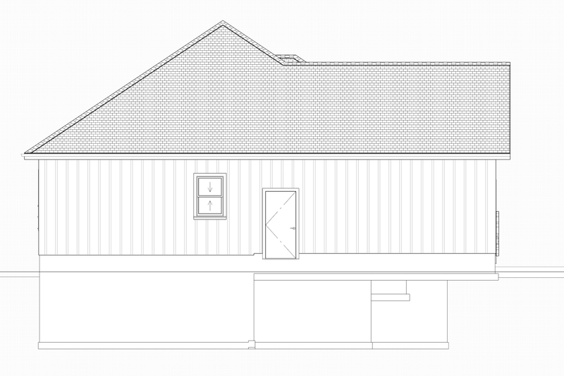 House Blueprint - Photo 7 for Farmhouse House Plan #1109-23 - 5 bed, 2 bath