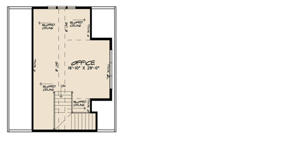House Blueprint - Farmhouse Floor Plan - Upper Floor Plan #923-116