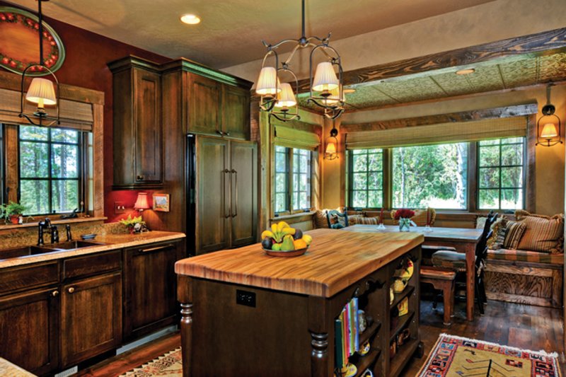 Architectural House Design - Interior - Kitchen for Cabin House Plan #942-25 - 2 bed, 2 bath