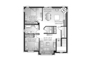 European Style House Plan - 6 Beds 3 Baths 3640 Sq/Ft Plan #23-2448 