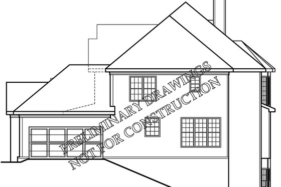 Exterior - Other Elevation for Country House Plan #927-890 - 5 bed, 4 bath