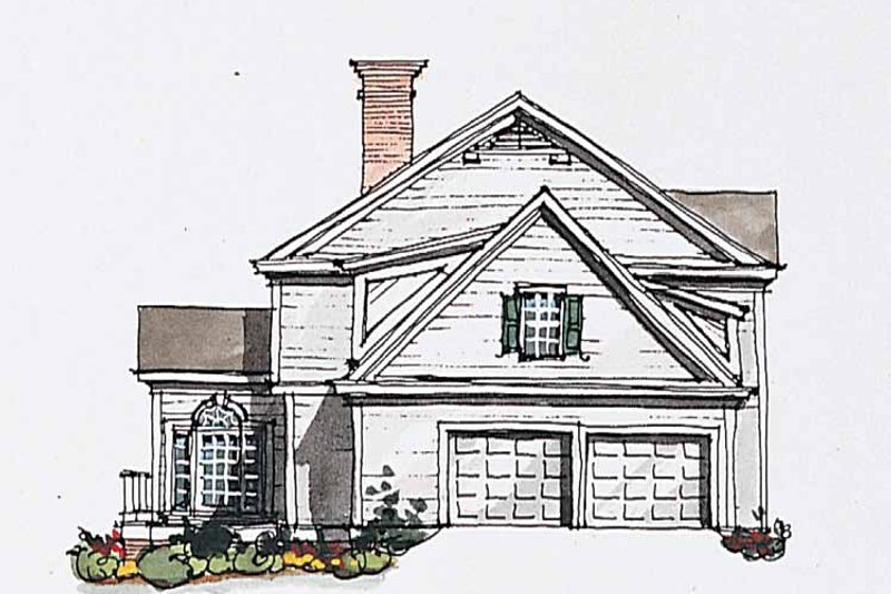 Home Plan - Exterior - Other Elevation for Classical House Plan #429-184 - 4 bed, 3.5 bath