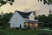 Farmhouse Style House Plan - 3 Beds 2.5 Baths 2000 Sq/Ft Plan #1117-38 Exterior 