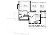 Southern Style House Plan - 4 Beds 3 Baths 2952 Sq/Ft Plan #70-1230 