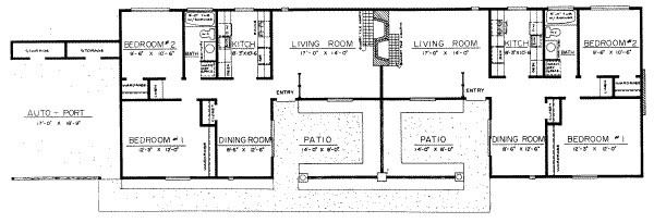 Ranch Floor Plan - Main Floor Plan #303-236