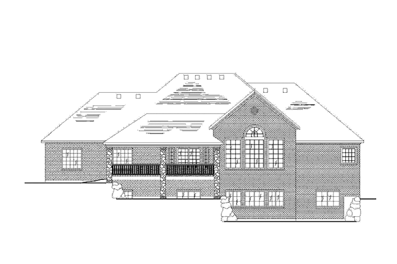 Dream House Plan - Exterior - Rear Elevation for Mediterranean House Plan #945-99 - 2 bed, 2 bath