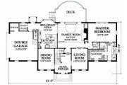 Southern Style House Plan - 4 Beds 3 Baths 3305 Sq/Ft Plan #137-192 