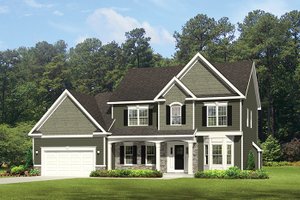 House Plan Design - Traditional Exterior - Front Elevation Plan #1010-125
