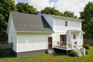 Exterior - Other Elevation for Country House Plan #79-157 - 3 bed, 2.5 bath