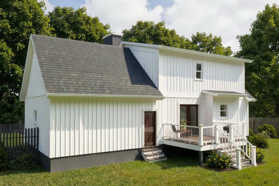 Exterior - Other Elevation for Country House Plan #79-157 - 3 bed, 2.5 bath