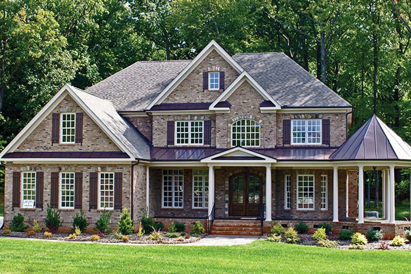 Home Plan - Exterior - Front Elevation 5 for Colonial House Plan #927-393 - 5 bed, 4.5 bath