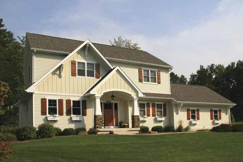 Home Plan - Exterior - Front Elevation 6 for Country House Plan #928-163 - 3 bed, 2.5 bath