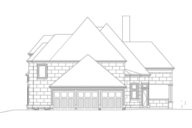 Home Plan - Floor Plan - Other Floor for European House Plan #119-417 - 4 bed, 4 bath