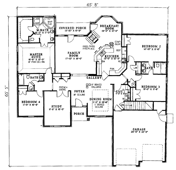 Home Plan - European Floor Plan - Other Floor Plan #17-157