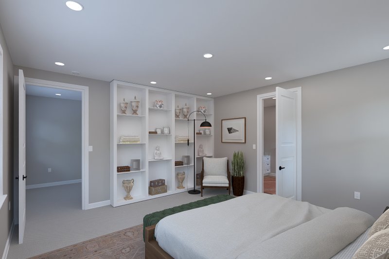 House Blueprint - Interior - Master Bedroom 1 for Farmhouse House Plan #1060-489 - 3 bed, 2.5 bath