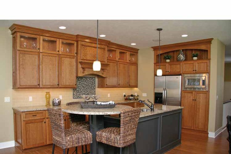 Home Plan - Interior - Kitchen for Craftsman House Plan #928-193 - 2 bed, 3.5 bath