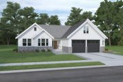 Craftsman Style House Plan - 3 Beds 2 Baths 2260 Sq/Ft Plan #1070-109 