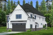 Traditional Style House Plan - 5 Beds 6 Baths 4640 Sq/Ft Plan #1057-40 