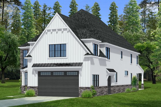 Exterior - Other Elevation for Traditional House Plan #1057-40 - 5 bed, 6 bath