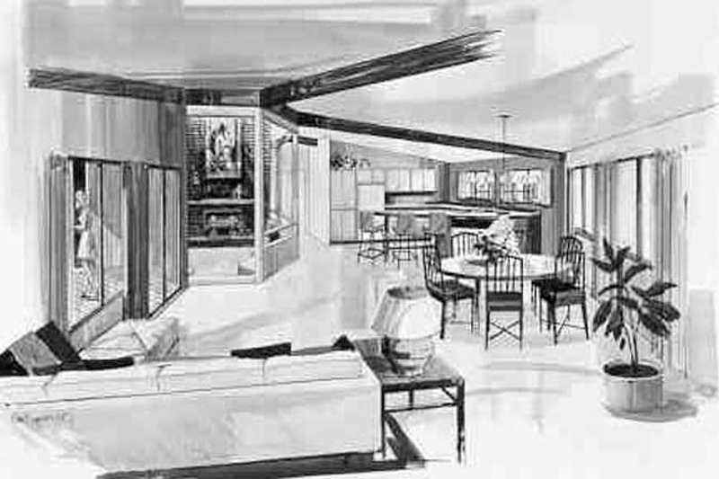 House Design - Interior - Other for Contemporary House Plan #314-293 - 4 bed, 3 bath
