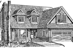 Dream House Plan - Exterior - Front Elevation for Victorian House Plan #47-706 - 4 bed, 2.5 bath