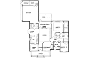 Southern Style House Plan - 3 Beds 2 Baths 1830 Sq/Ft Plan #15-116 