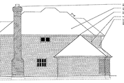Traditional Style House Plan - 3 Beds 2.5 Baths 2081 Sq/Ft Plan #48-723 