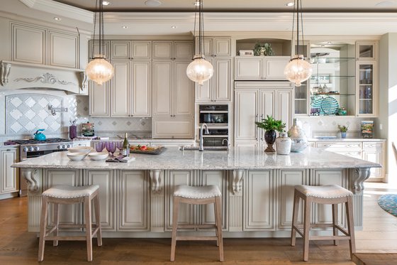 Interior - Kitchen for European House Plan #48-650 - 4 bed, 4.5 bath