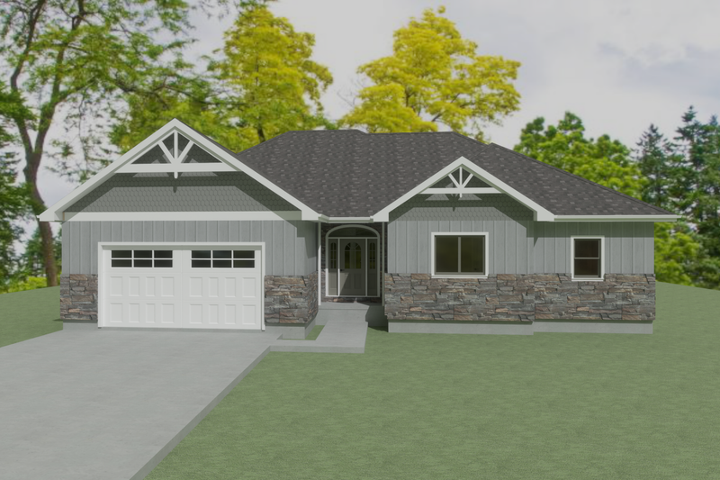 House Blueprint - Photo for Farmhouse House Plan #1109-23 - 5 bed, 2 bath