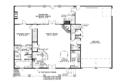 Country Style House Plan - 3 Beds 2.5 Baths 2575 Sq/Ft Plan #17-3354 