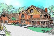 Country Style House Plan - 5 Beds 3.5 Baths 3430 Sq/Ft Plan #60-378 