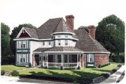 Victorian Style House Plan - 4 Beds 3.5 Baths 3347 Sq/Ft Plan #410-264 
