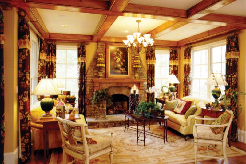 Home Plan - Photo 3 for European House Plan #429-39 - 4 bed, 4.5 bath