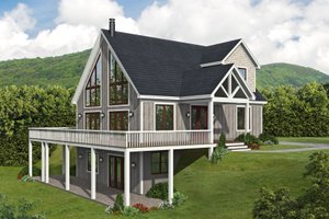 Traditional Exterior - Front Elevation Plan #932-428