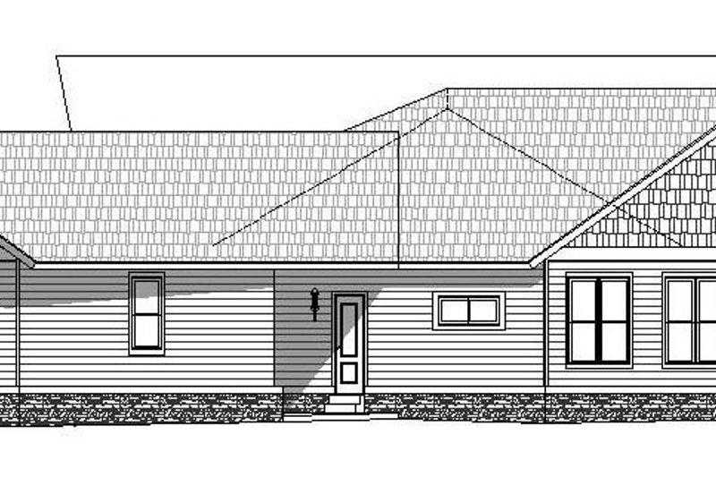 Dream House Plan - Exterior - Other Elevation 1 for Cabin House Plan #932-288 - 3 bed, 2.5 bath