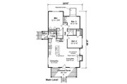 Cottage Style House Plan - 3 Beds 2 Baths 1174 Sq/Ft Plan #312-338 