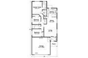 Ranch Style House Plan - 3 Beds 2 Baths 1237 Sq/Ft Plan #124-724 