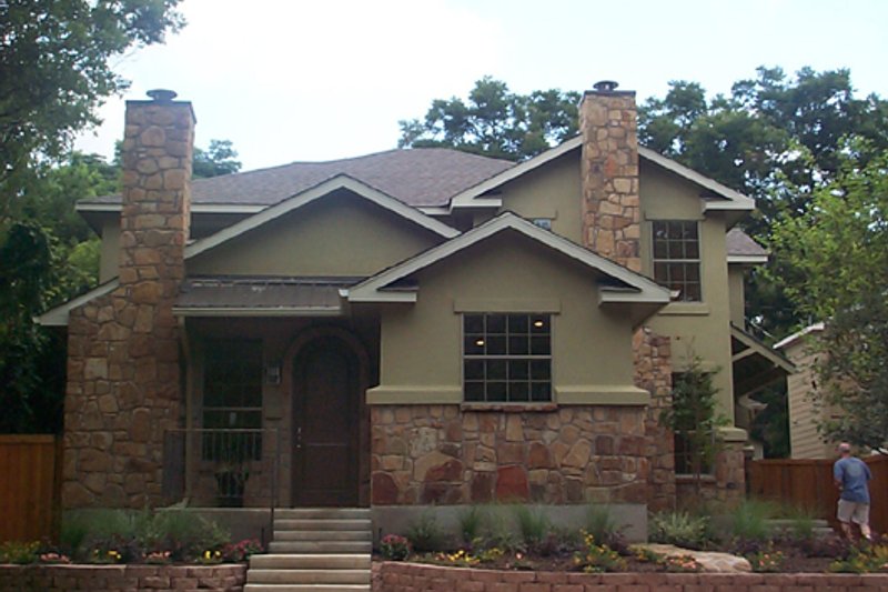 Dream House Plan - Craftsman Exterior - Front Elevation Plan #120-170