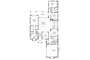 Mediterranean Style House Plan - 3 Beds 2.5 Baths 2605 Sq/Ft Plan #938-78 