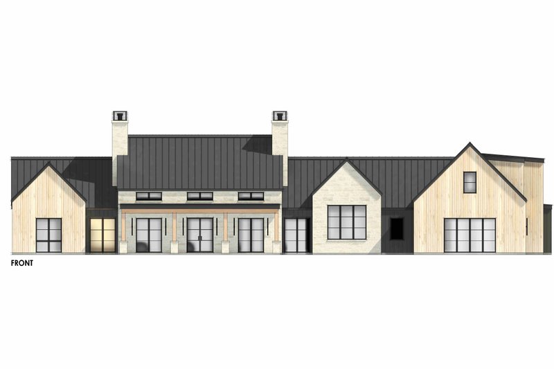 Dream House Plan - Exterior - Front Elevation 6 for Country House Plan #1096-208 - 4 bed, 5.5 bath