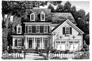 Classical Style House Plan - 3 Beds 2.5 Baths 2208 Sq/Ft Plan #927-894 