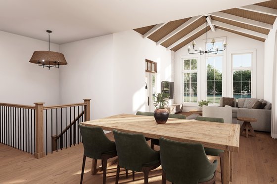 Interior - Dining Room for Traditional House Plan #23-786 - 2 bed, 1 bath