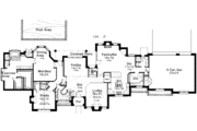 European Style House Plan - 4 Beds 4.5 Baths 4326 Sq/Ft Plan #310-153 