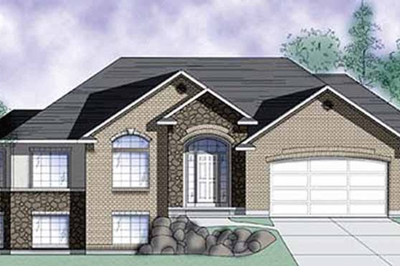 Dream House Plan - Traditional Exterior - Front Elevation Plan #945-12