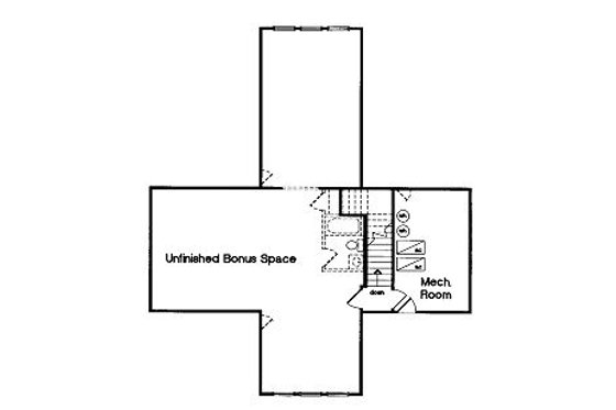Floor Plan - Other Floor for Southern House Plan #417-341 - 3 bed, 2.5 bath