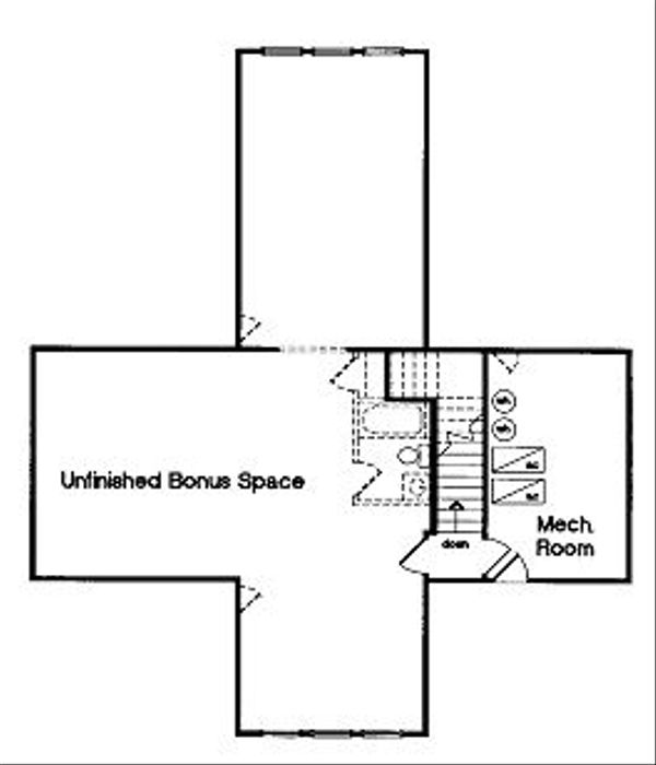 Southern Floor Plan - Other Floor Plan #417-341