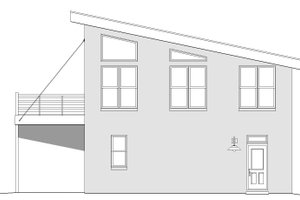 Exterior - Other Elevation 1 for Contemporary House Plan #932-95 - 1 bed, 1 bath